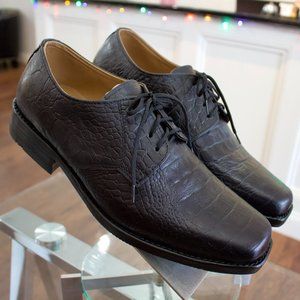 Mens Alligator Leather Dress Shoes